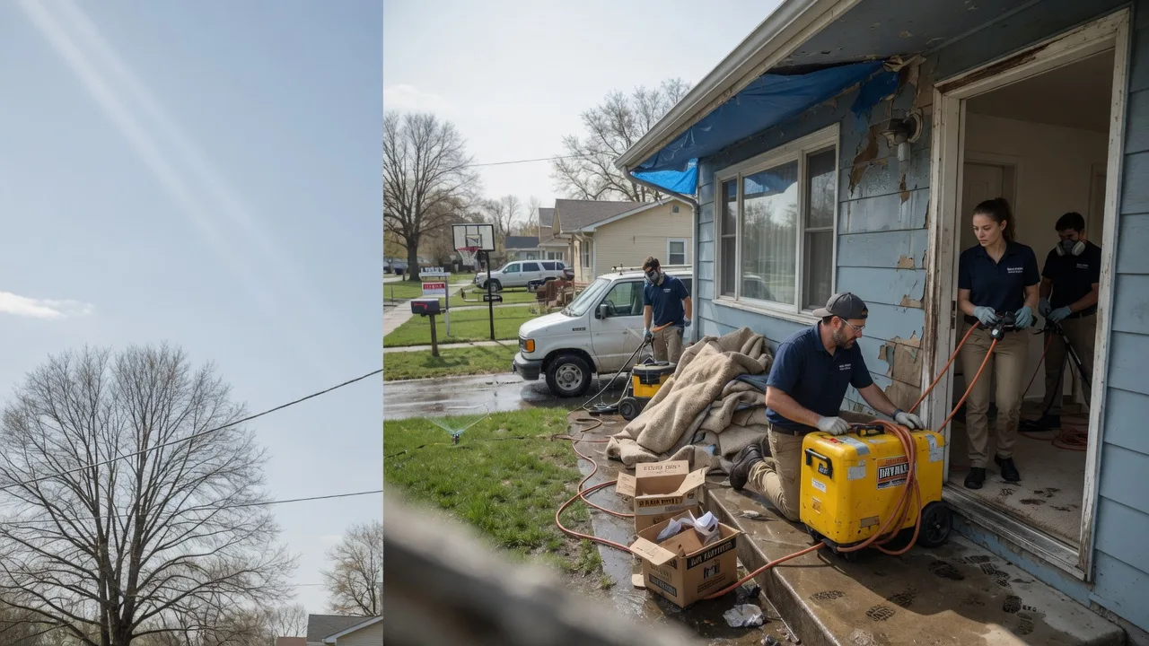 Basement Flood Cleanup in Solomon, KS near me